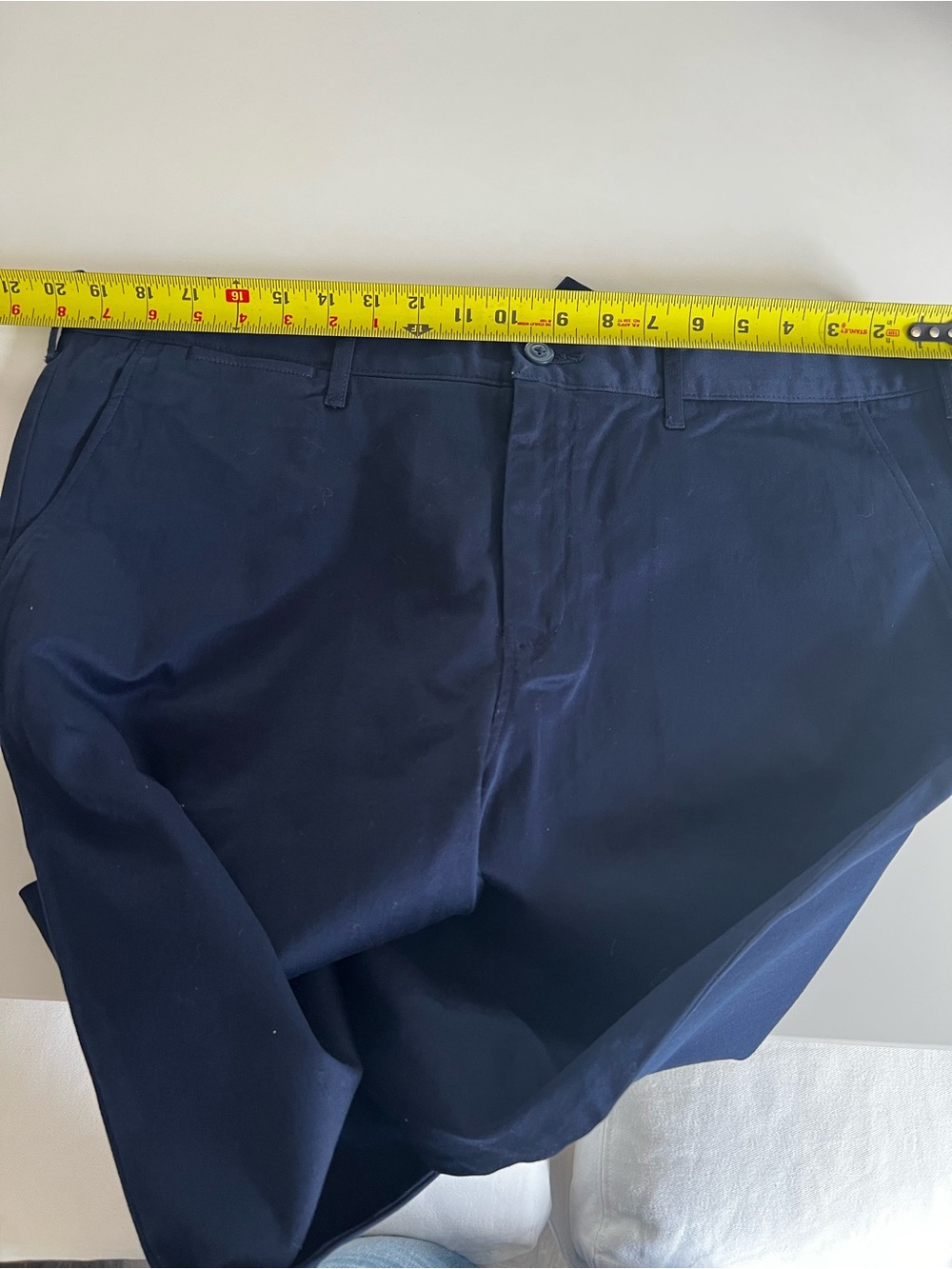 J. Crew Men's Classic Men’s Stretch Navy Chino 38 new with tags - Picture 11 of 12